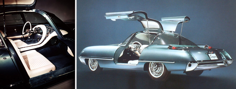 Illustration for article titled Ford Built A Gullwing Sports Car In 1962